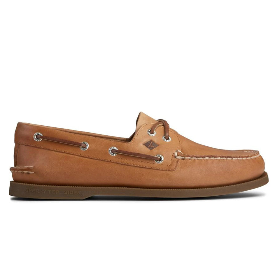 Authentic Original 2-Eye Wide Leather Boat Shoes - Sahara