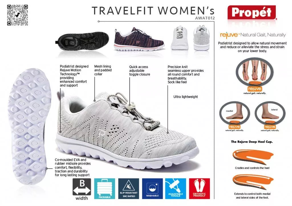 Propet travel fit shoes on sale